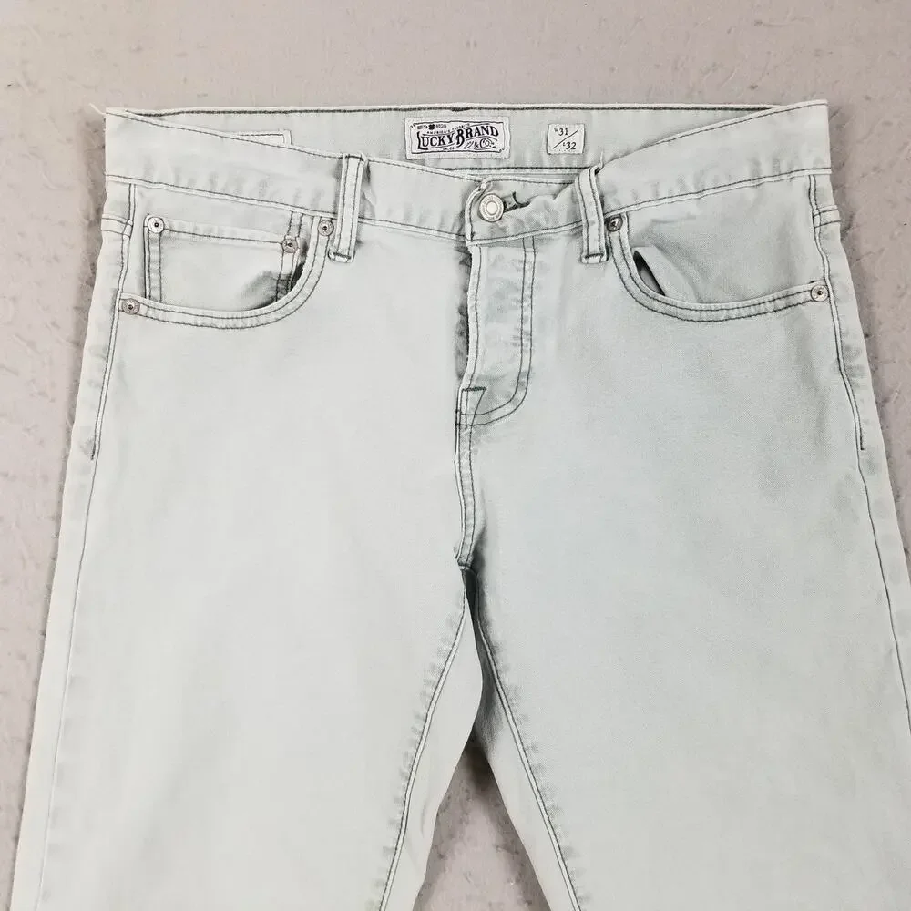 Lucky Brand 110 Skinny Jeans Mens‎ 31x32 Stretch Denim Modern Fit Pants